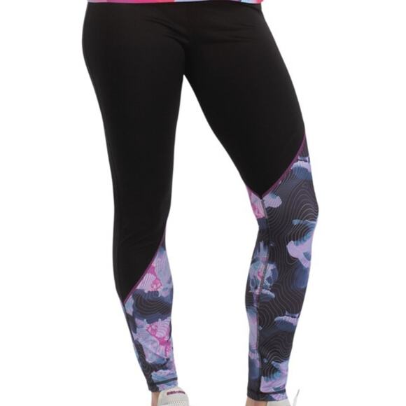 Sea Doo UV +50 Protection Sport Leggings Black Women Size Small Quick Dry NWT - Picture 1 of 13
